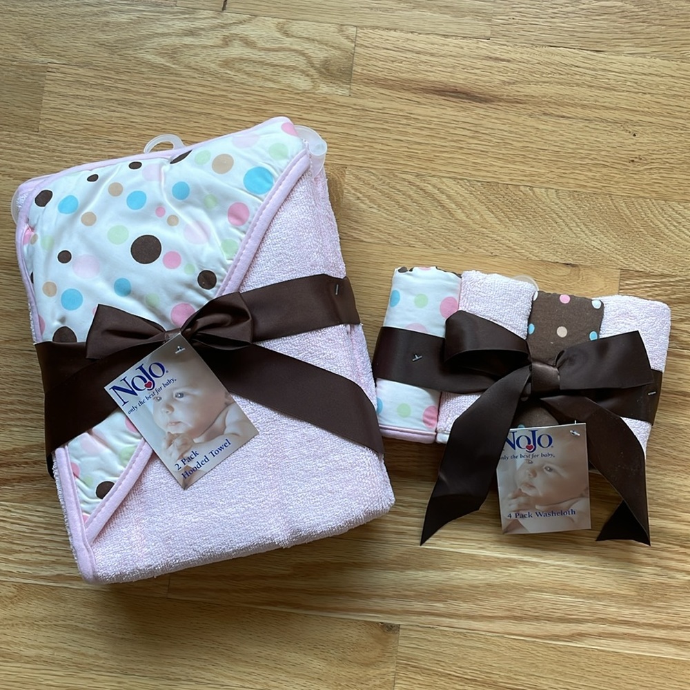 Baby Girl Bath Set